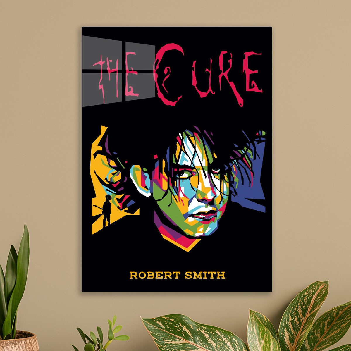 Robert Smith Wpap portrait