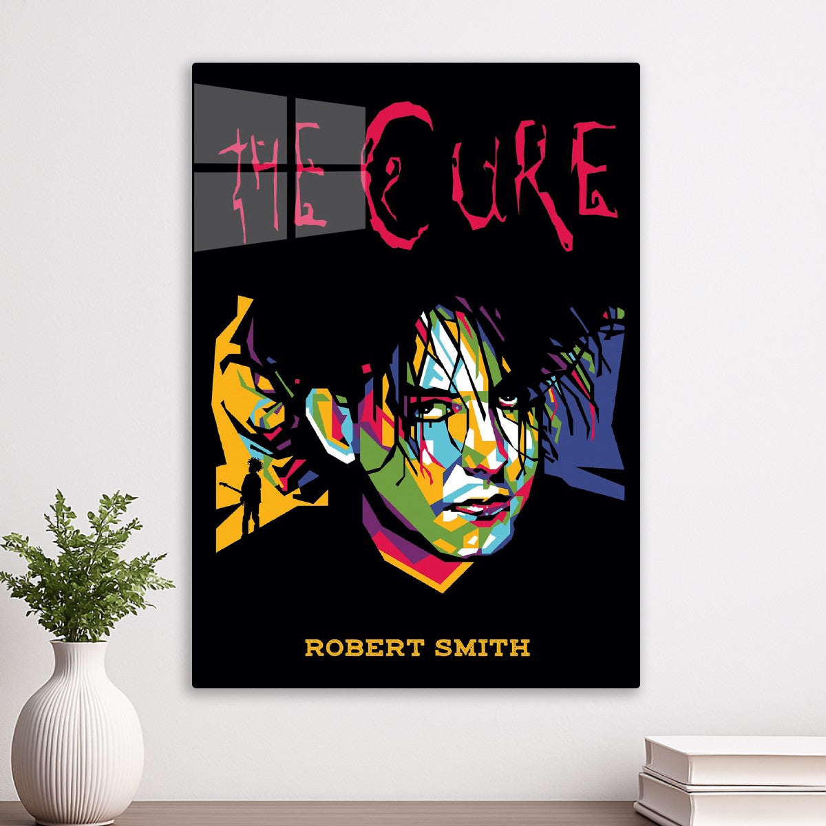 Robert Smith Wpap portrait