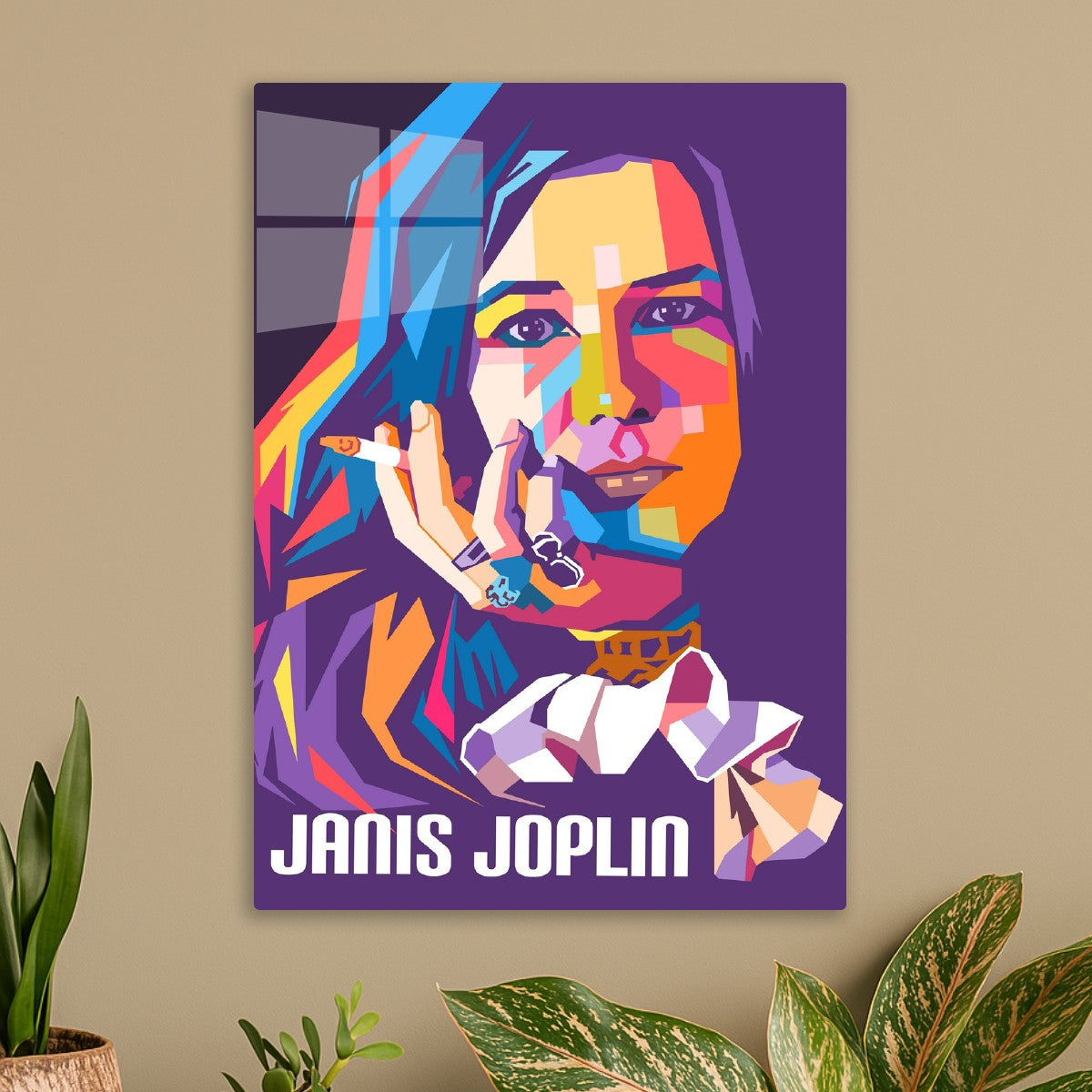 Janis Joplin wpap art