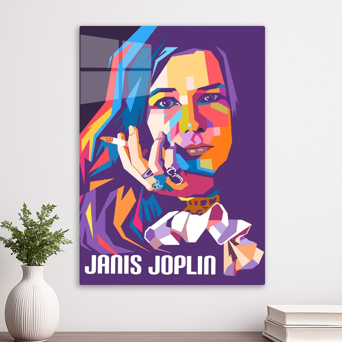 Janis Joplin wpap art