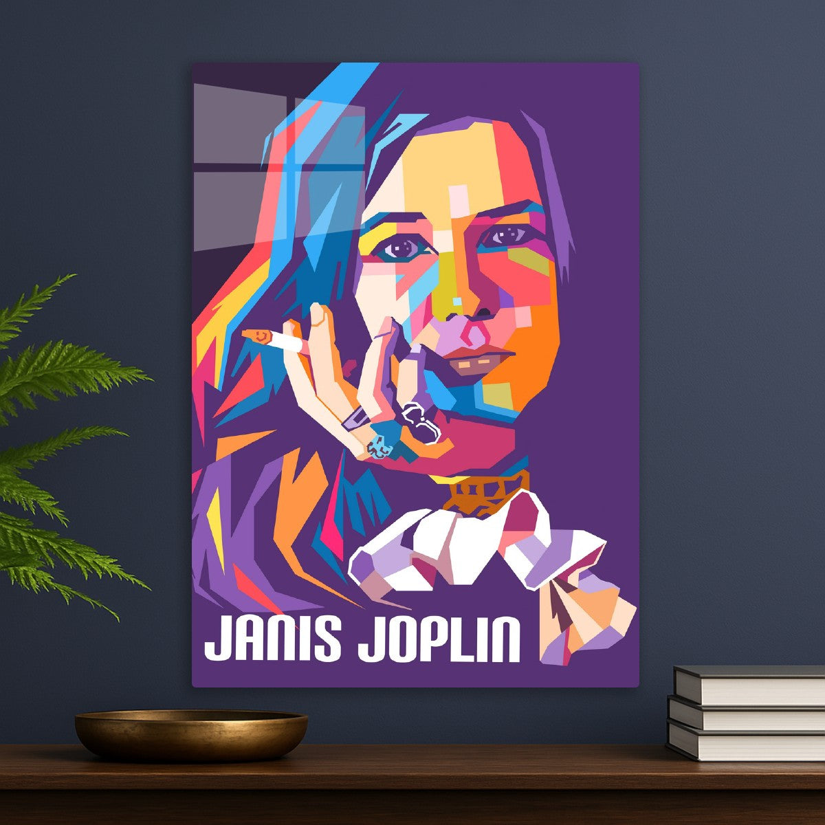 Janis Joplin wpap art