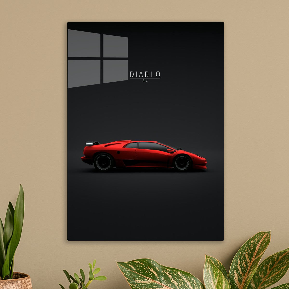 1997 Lamborghini Diablo SV Red