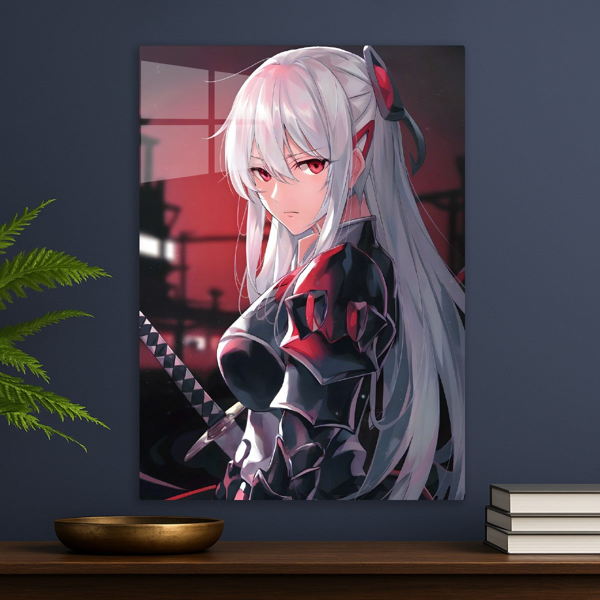 Crimson Blade Samurai Girl