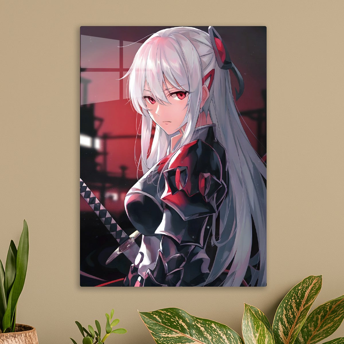 Crimson Blade Samurai Girl