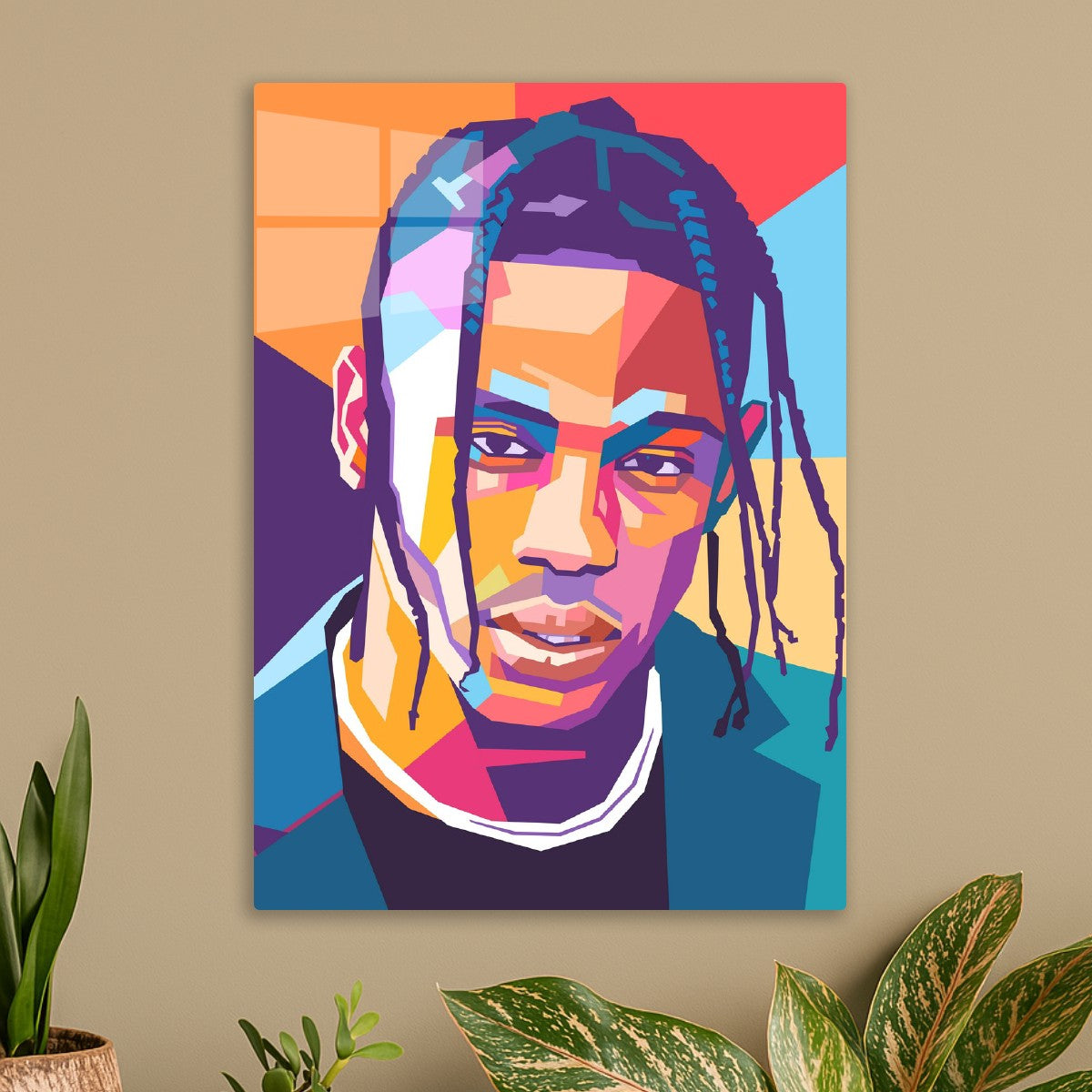 Travis Scott wpap art