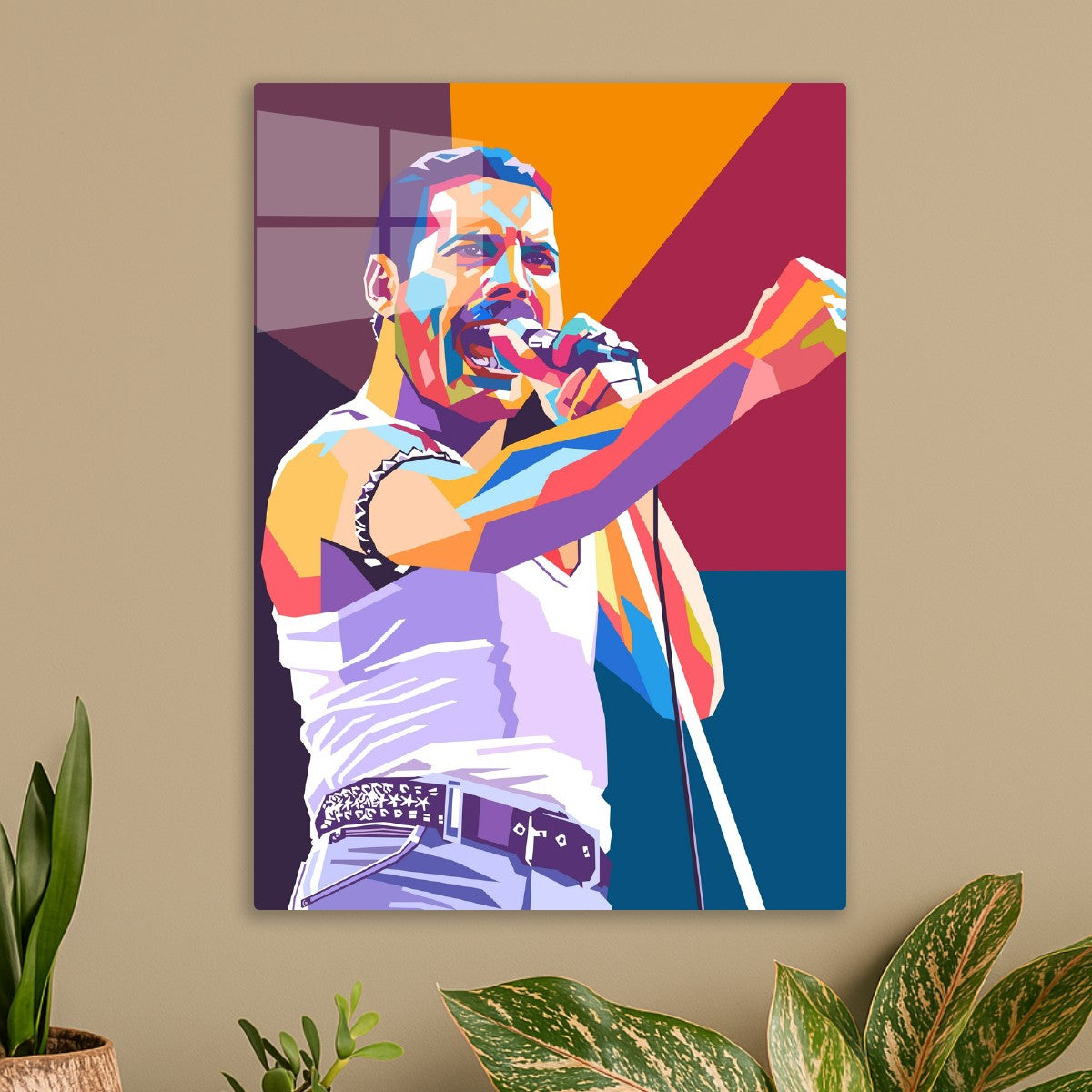 Freddie Mercury pop art