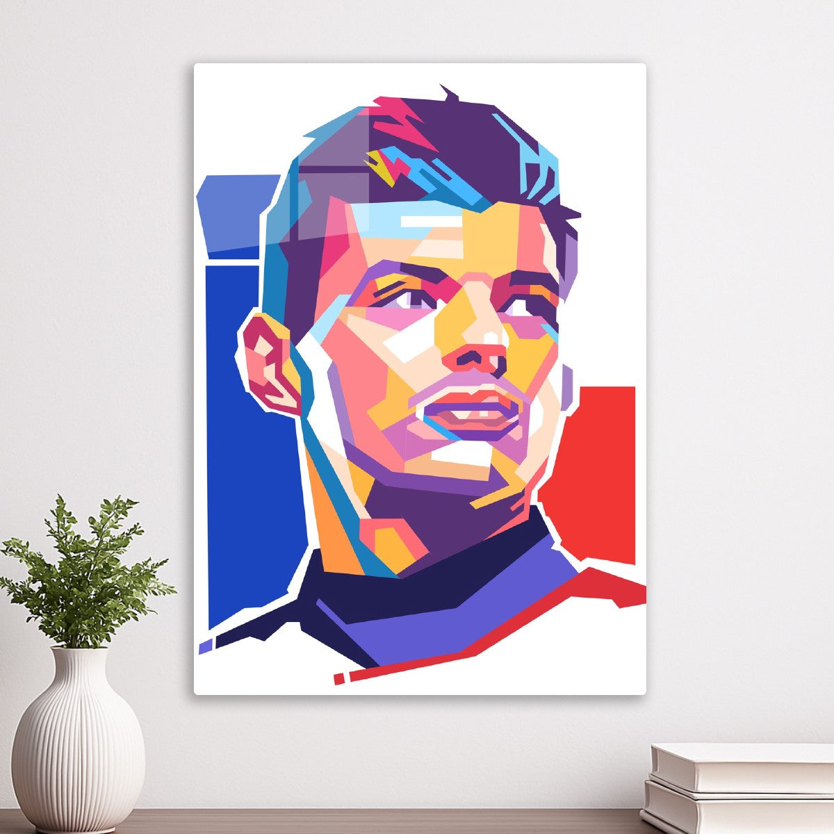 Max Verstappen pop art portrai