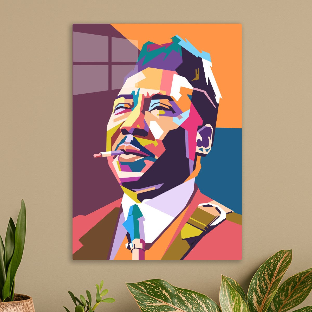 Muddy Waters pop art portrait