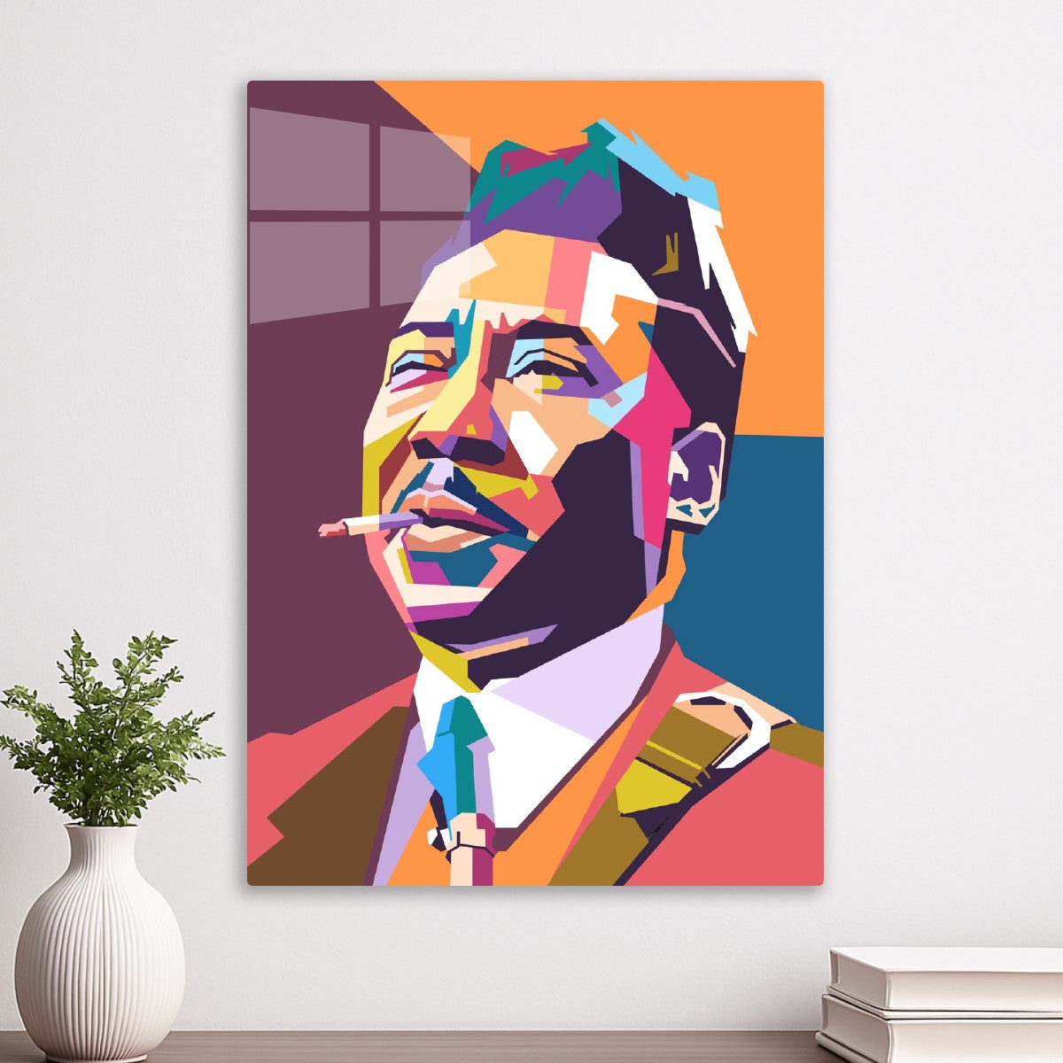 Muddy Waters pop art portrait