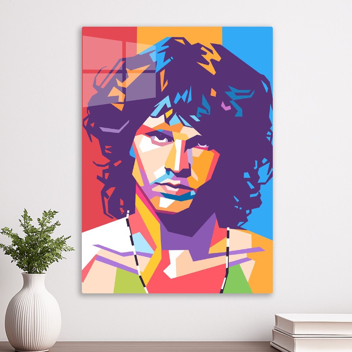 Jim Morrison pop art portrait