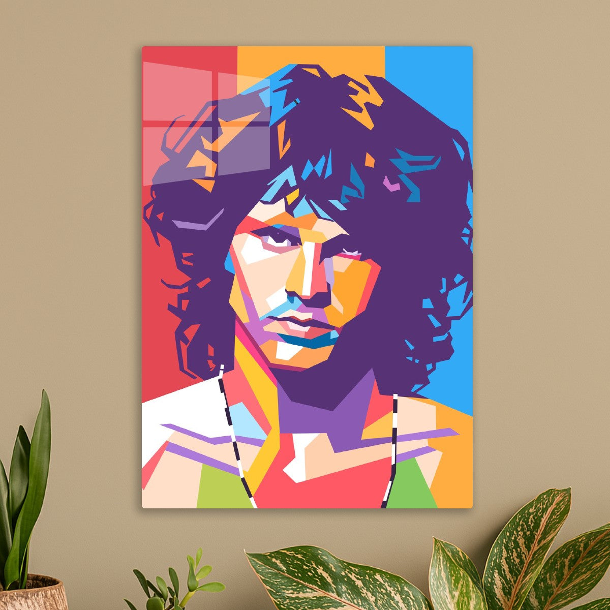 Jim Morrison pop art portrait