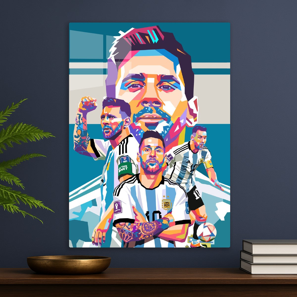 Leonel Messi pop art