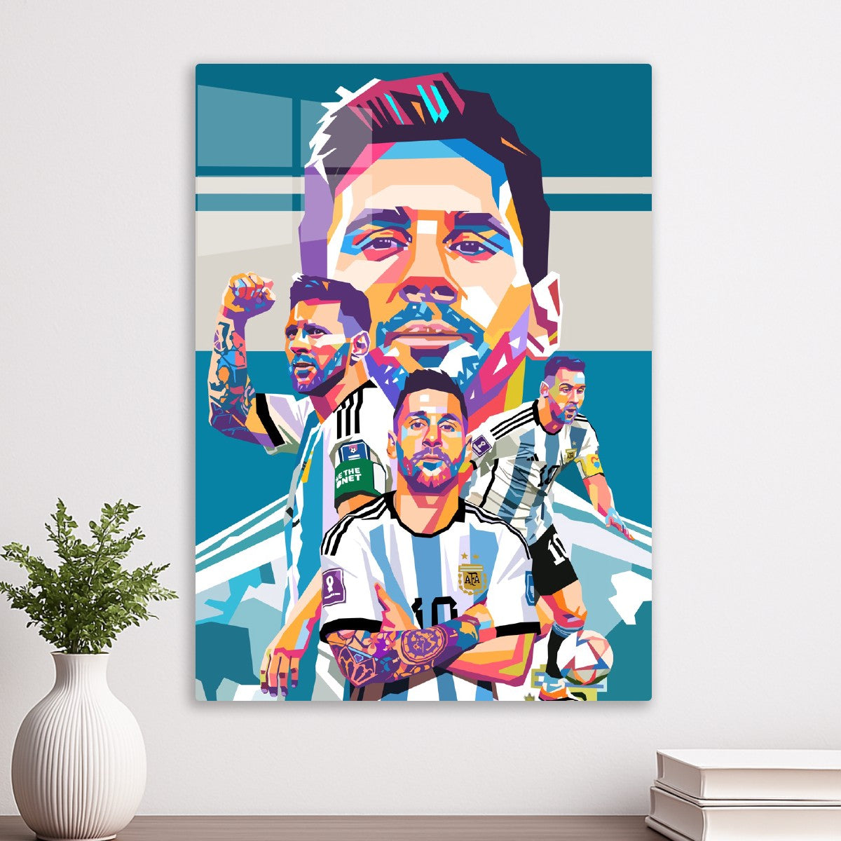 Leonel Messi pop art