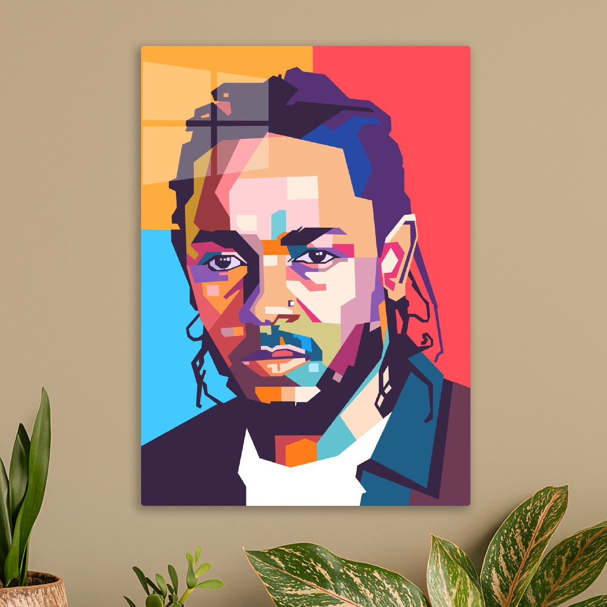 Kendrick Lamar pop art 