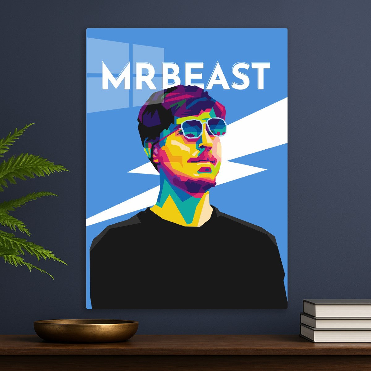 mr beast pop art