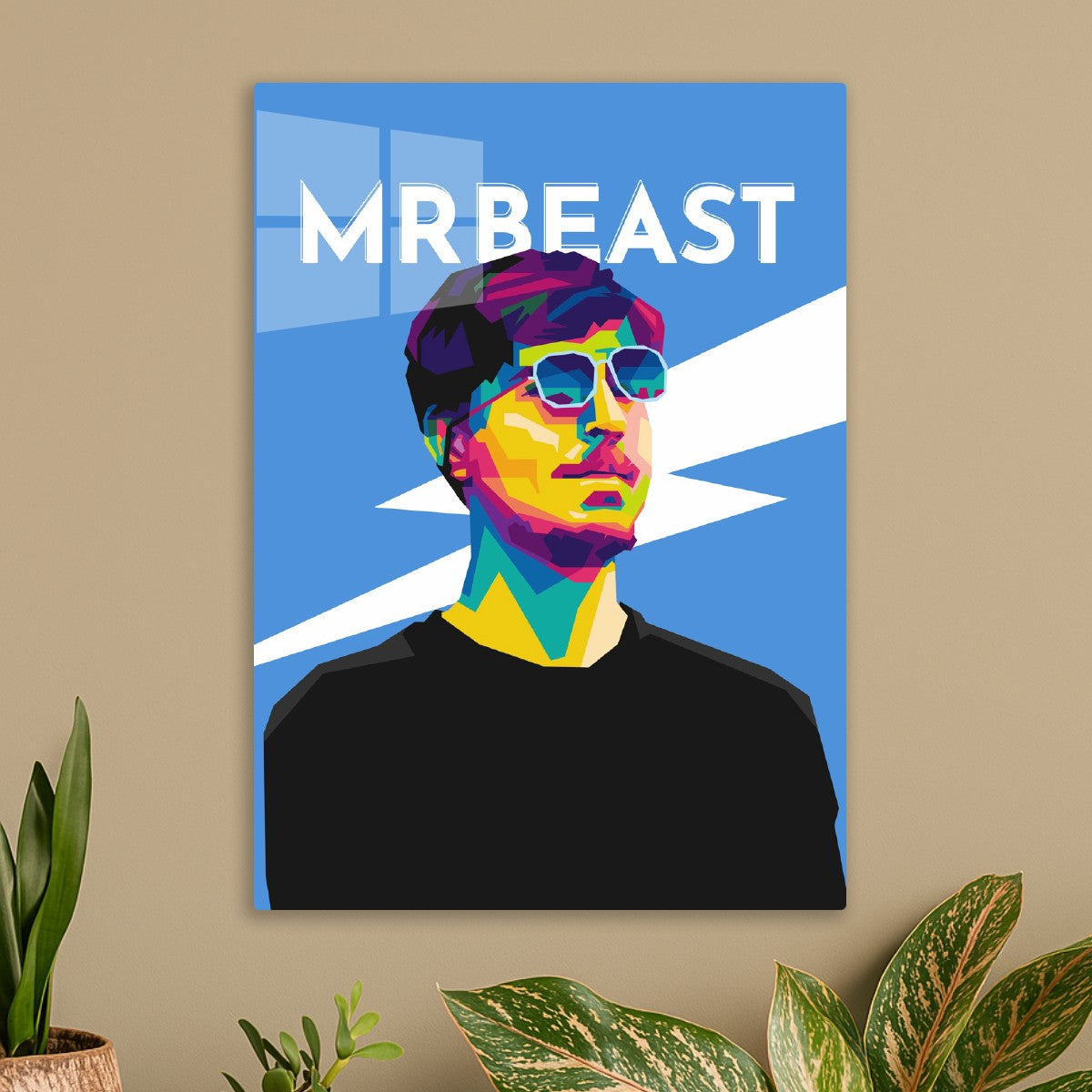 mr beast pop art