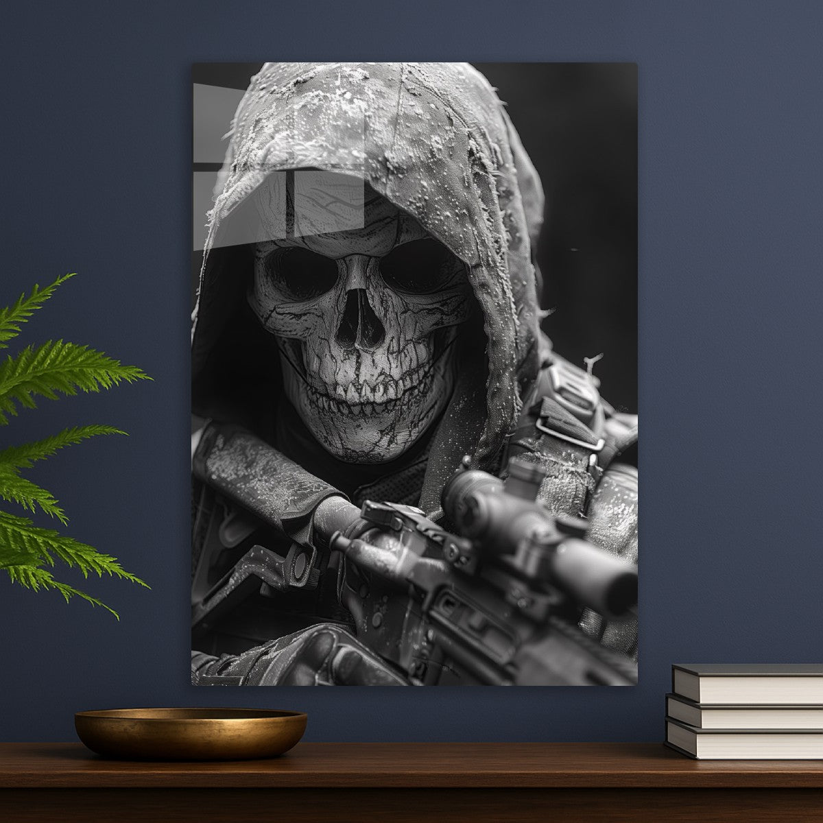 Dark Tactical Skull Soldier