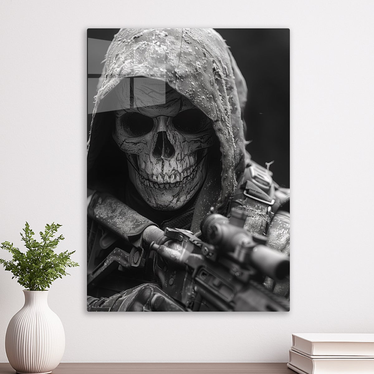 Dark Tactical Skull Soldier