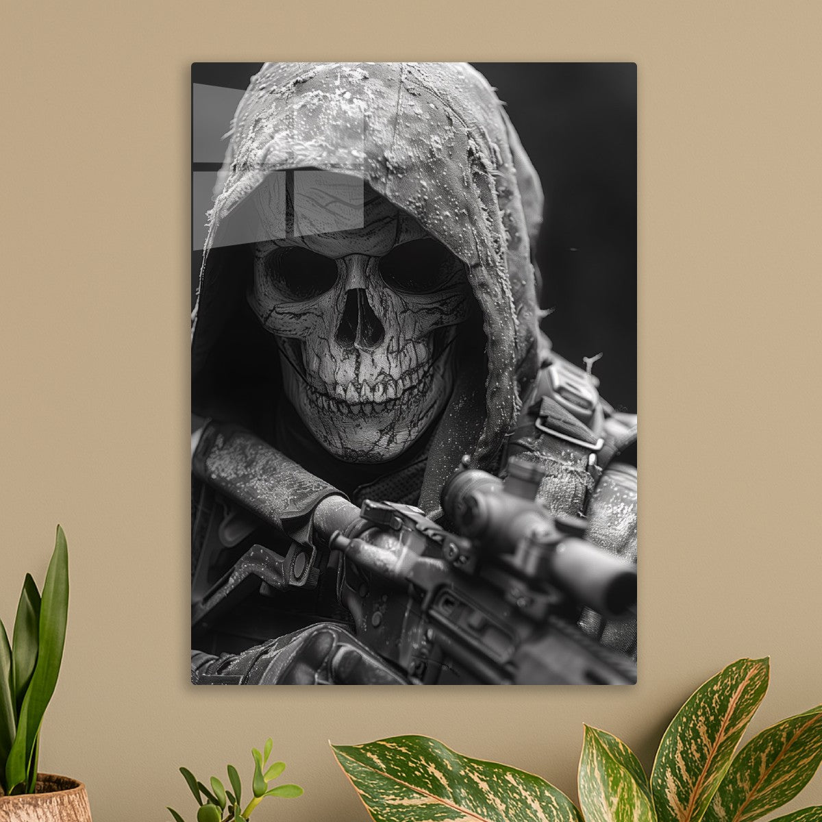 Dark Tactical Skull Soldier