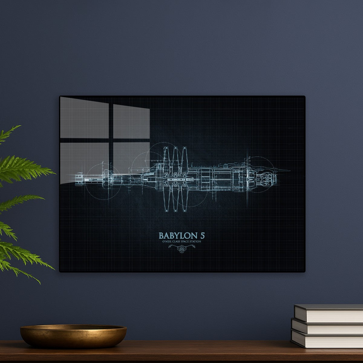 Babylon 5 black Blueprint