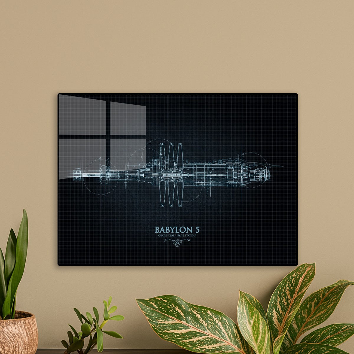 Babylon 5 black Blueprint