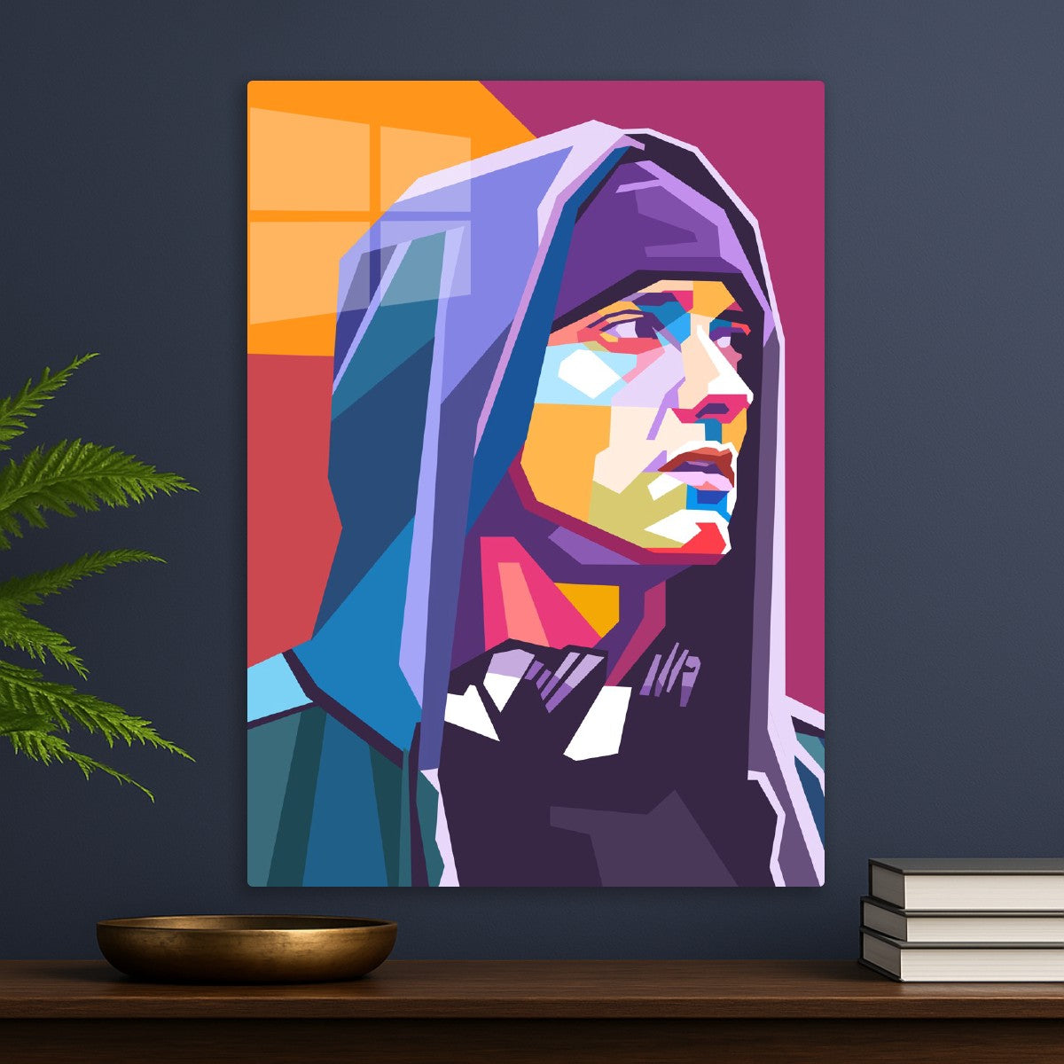 Eminem pop art portrait