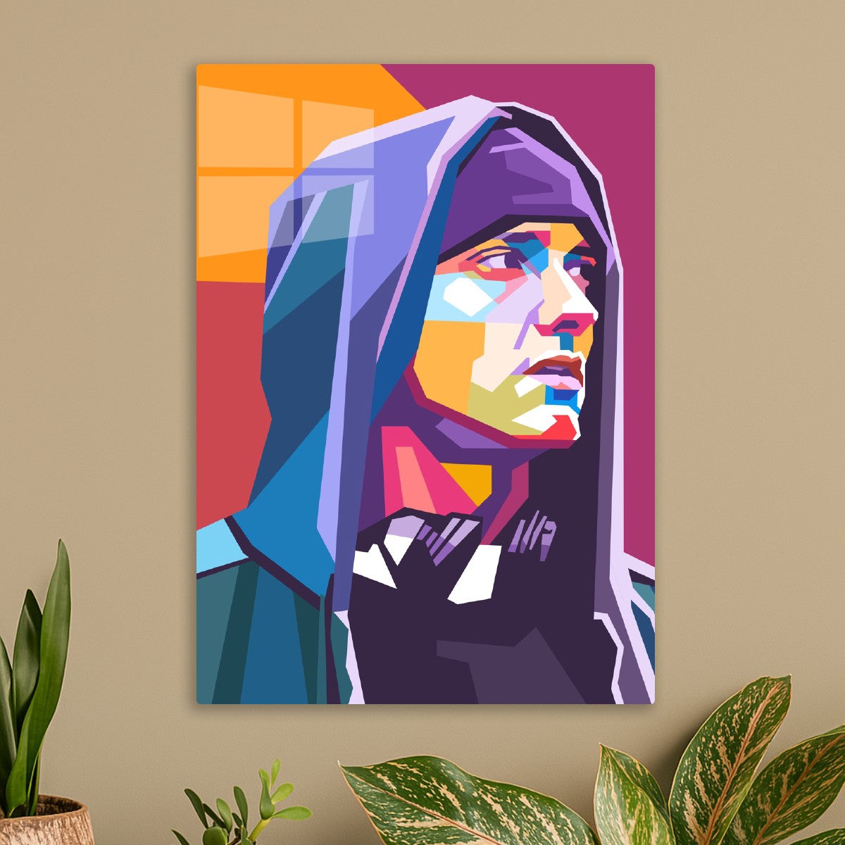 Eminem pop art portrait
