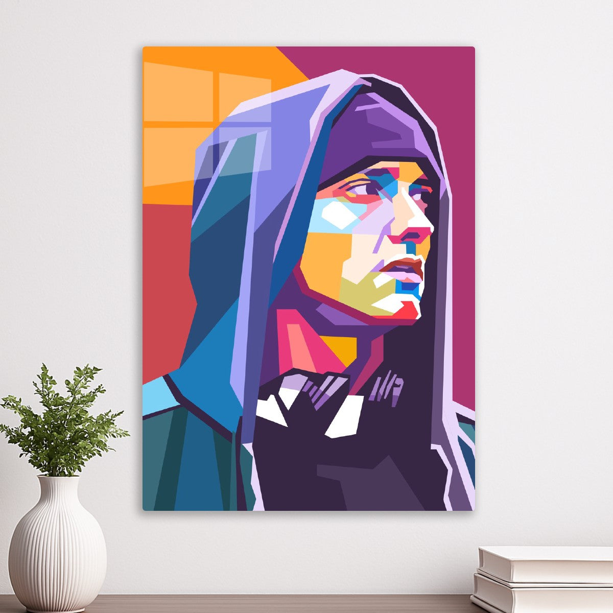Eminem pop art portrait