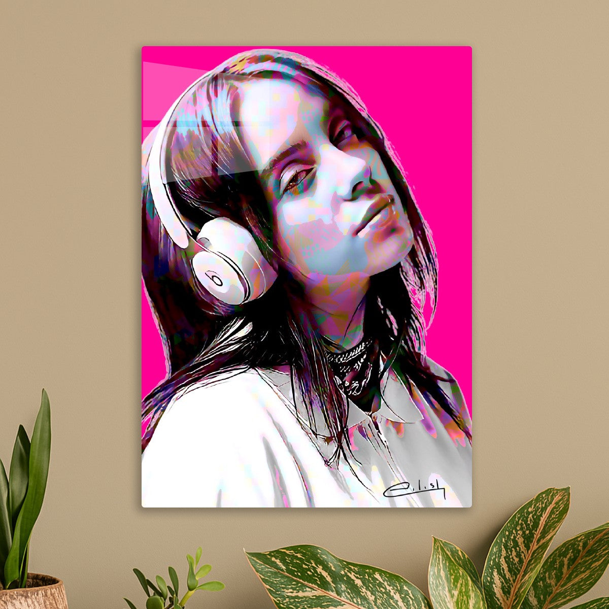 Billie Eilish Pop Art