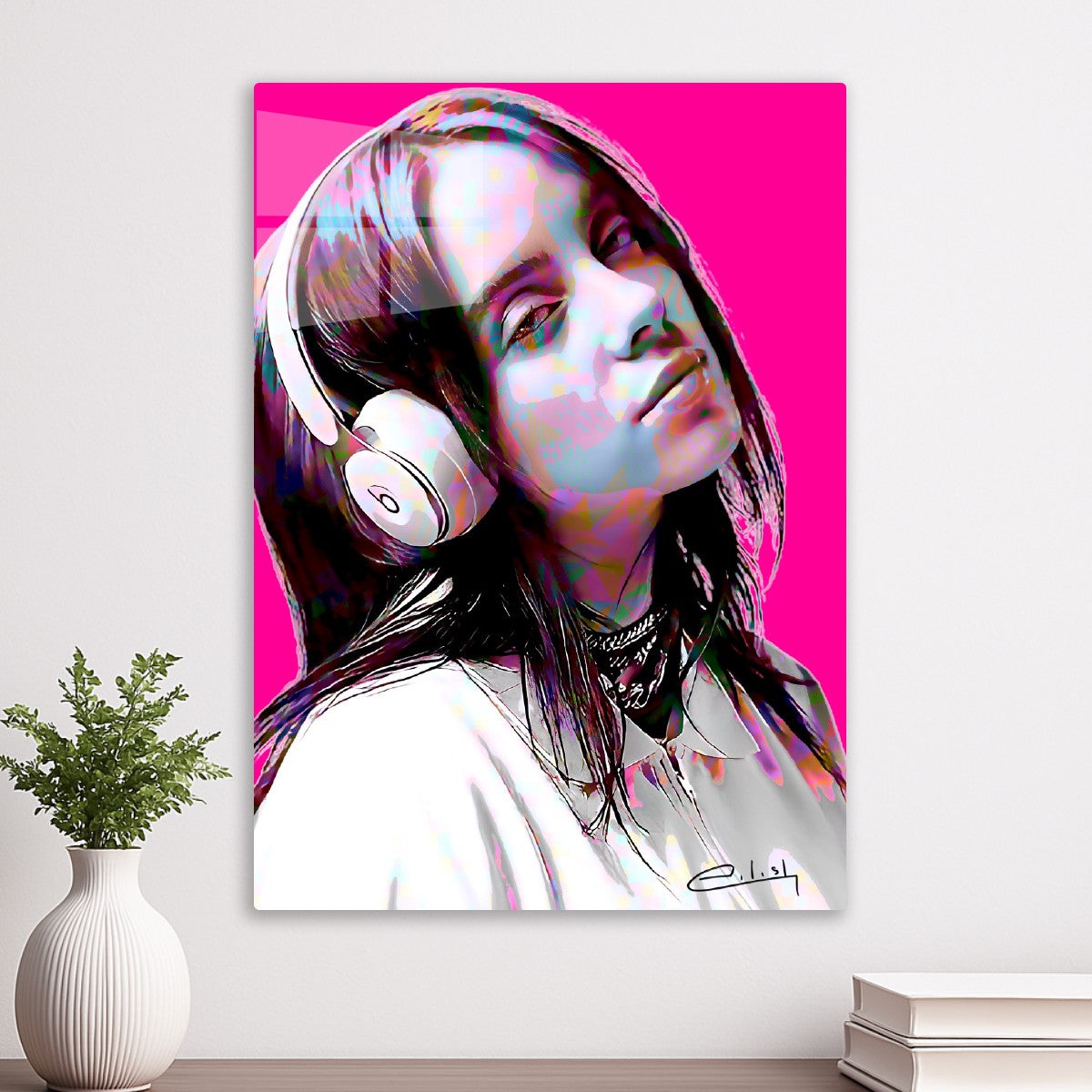 Billie Eilish Pop Art
