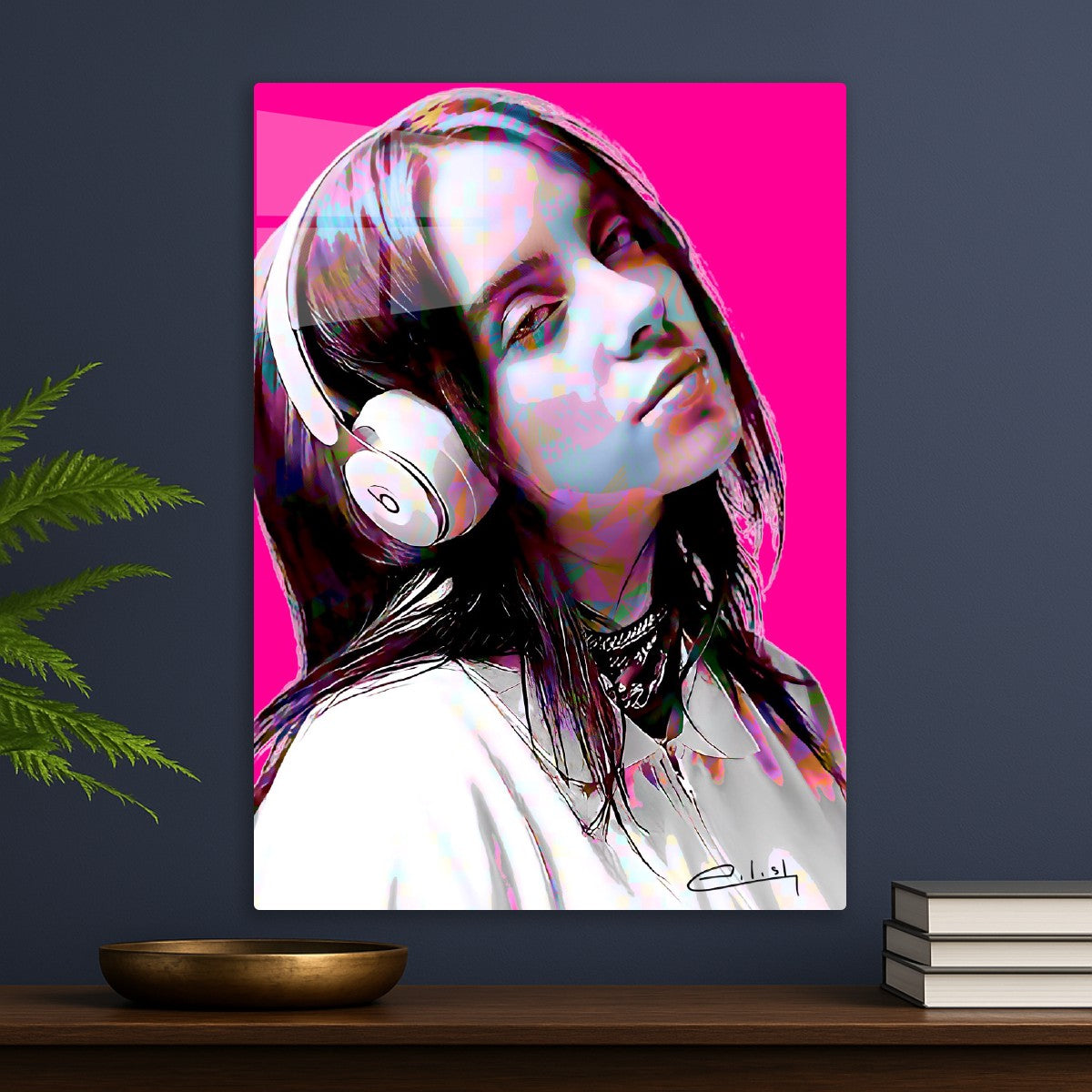 Billie Eilish Pop Art