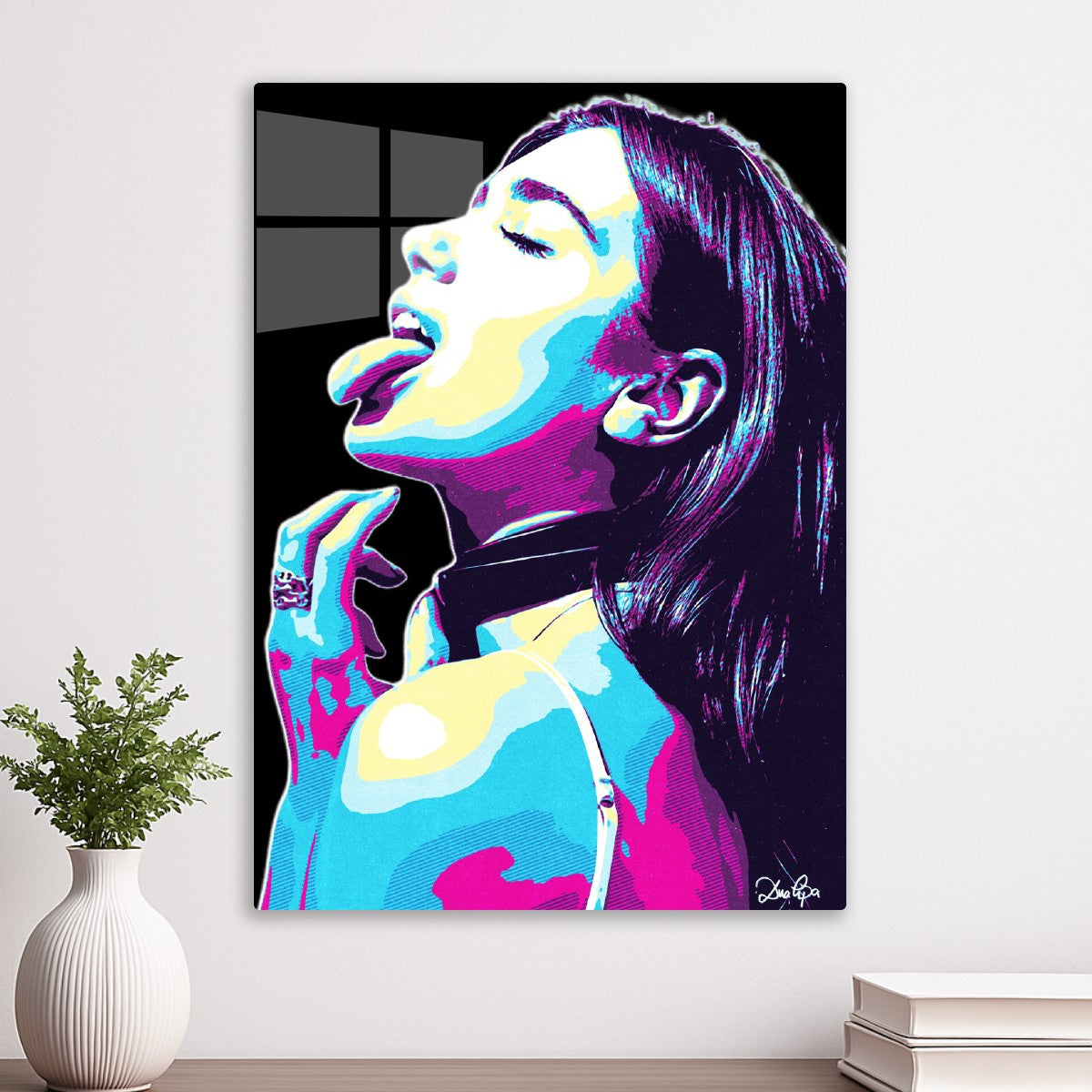 Dua Lipa Retro Style