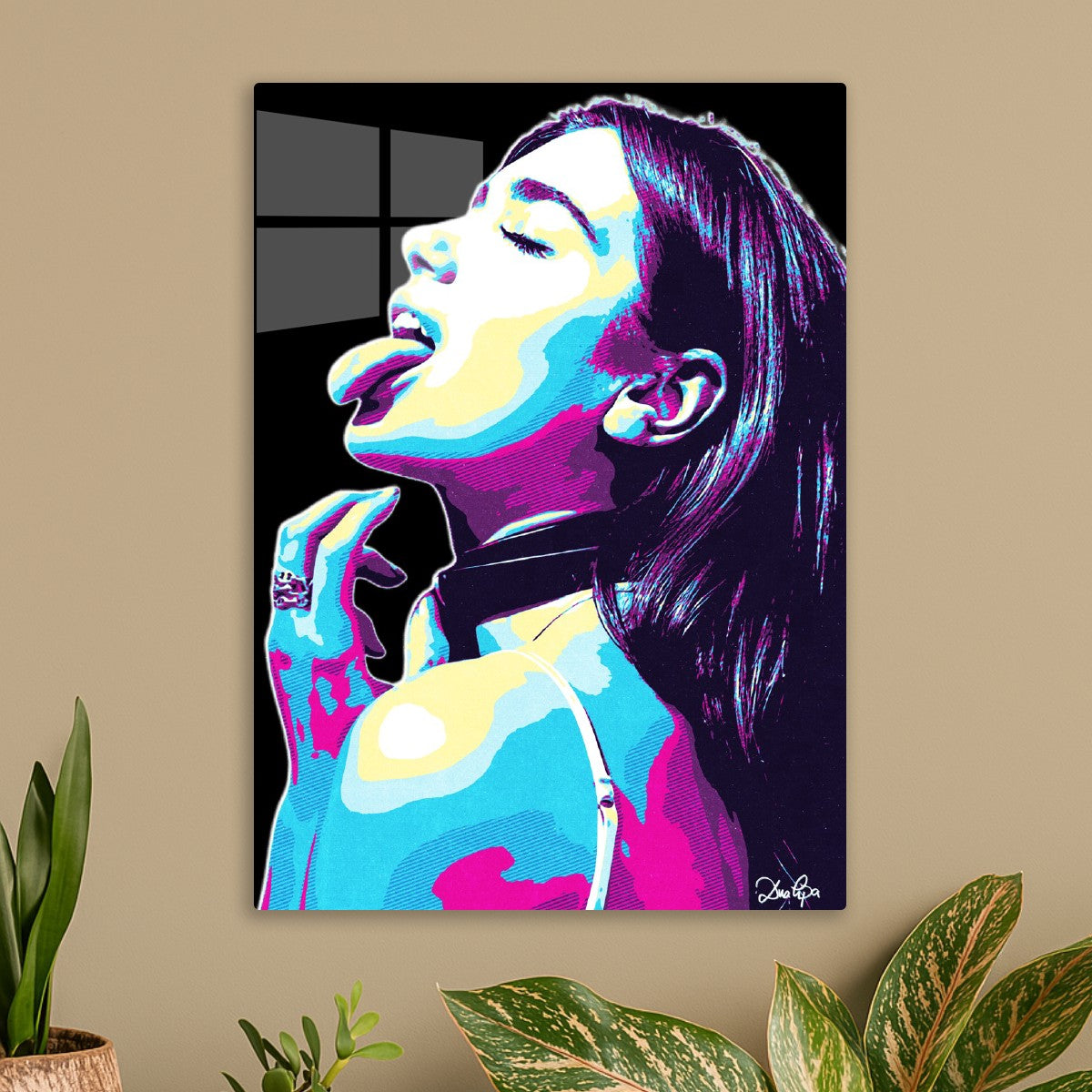 Dua Lipa Retro Style