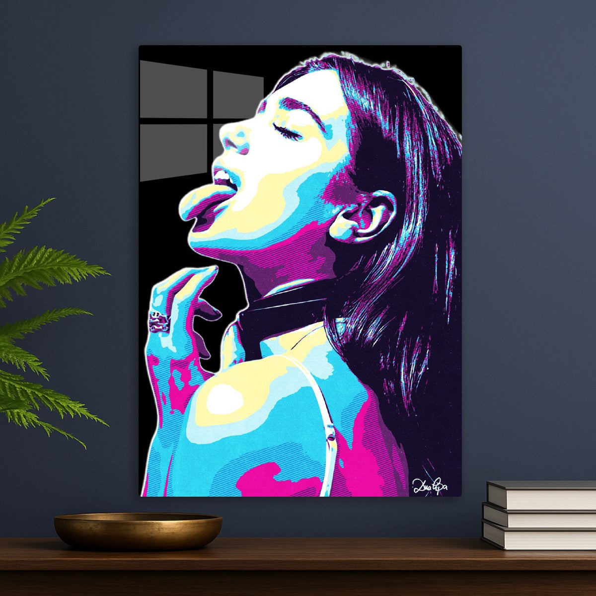 Dua Lipa Retro Style
