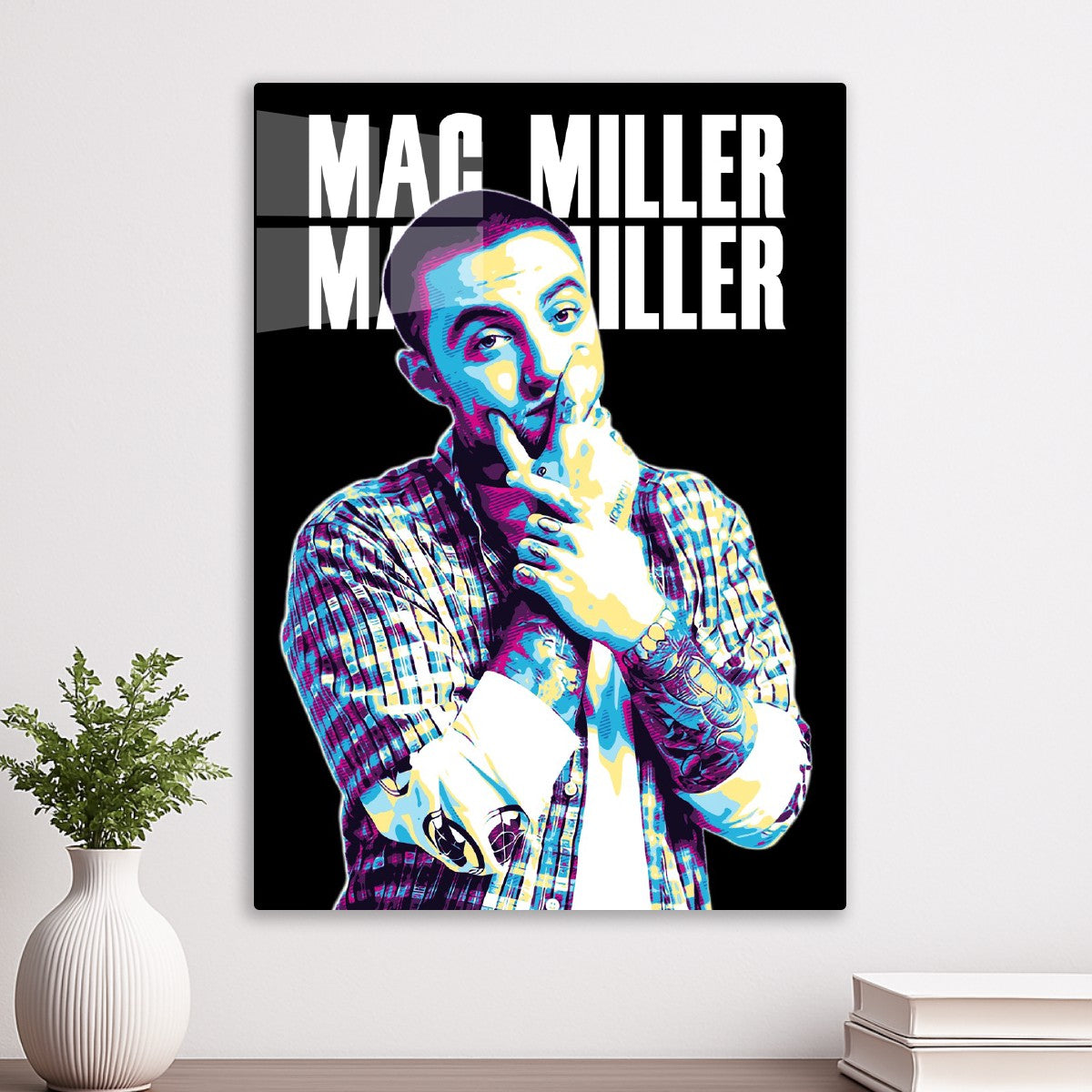 Mac Miller Retro 80's Style