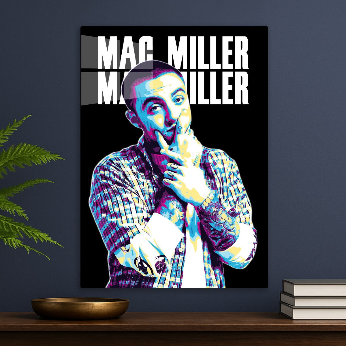 Mac Miller Retro 80's Style