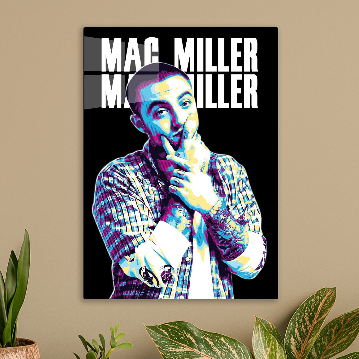 Mac Miller Retro 80's Style