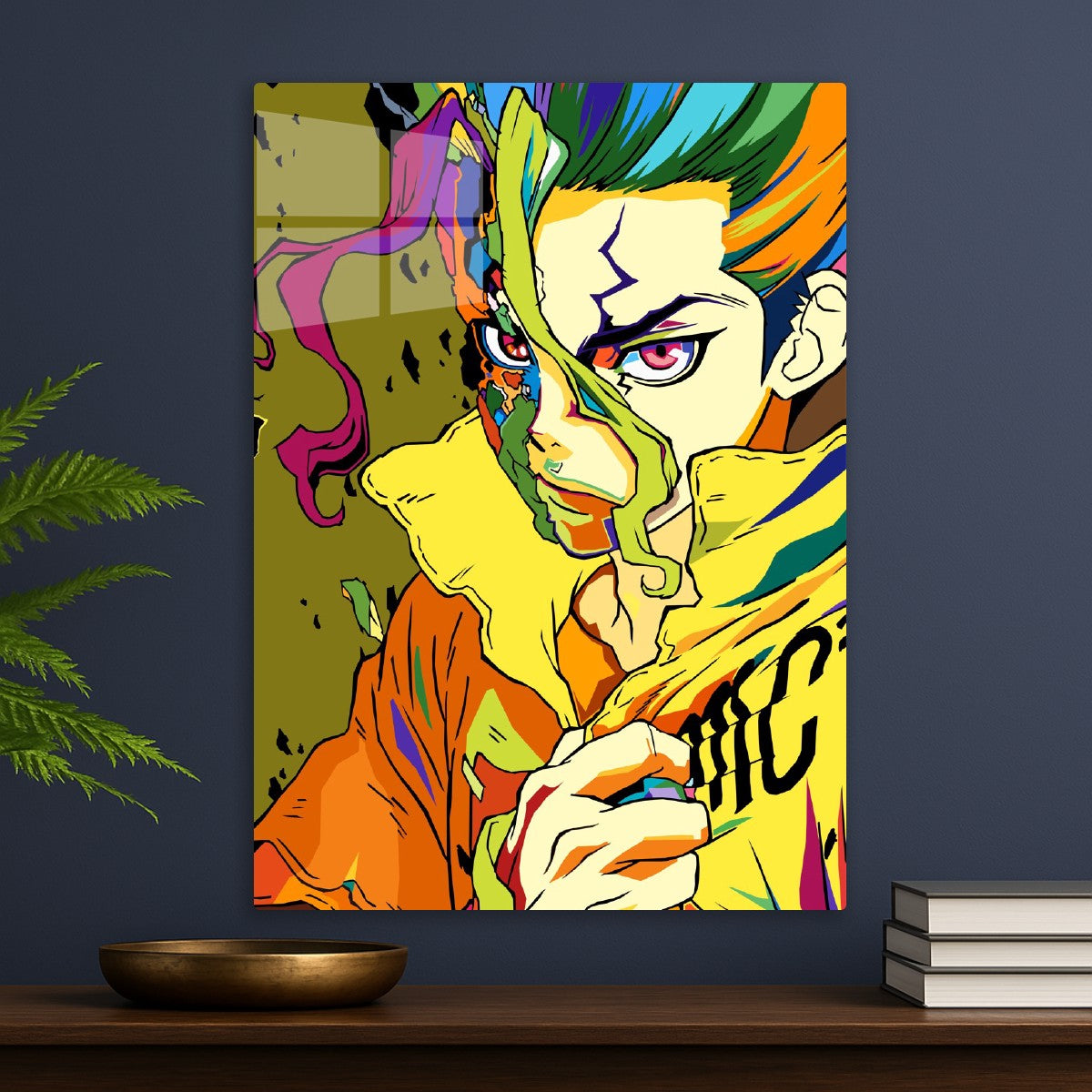 Senku Dr Stun Pop art