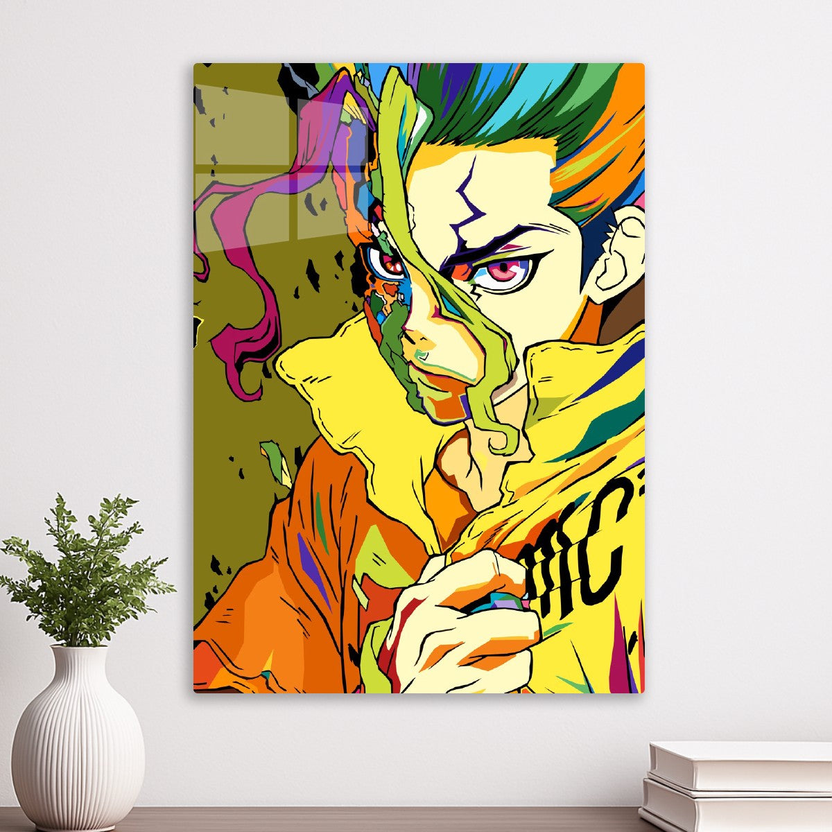 Senku Dr Stun Pop art