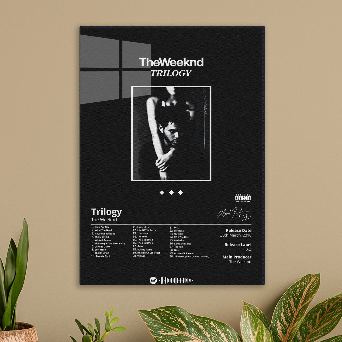The Weeknd - Trilogy Tracklist