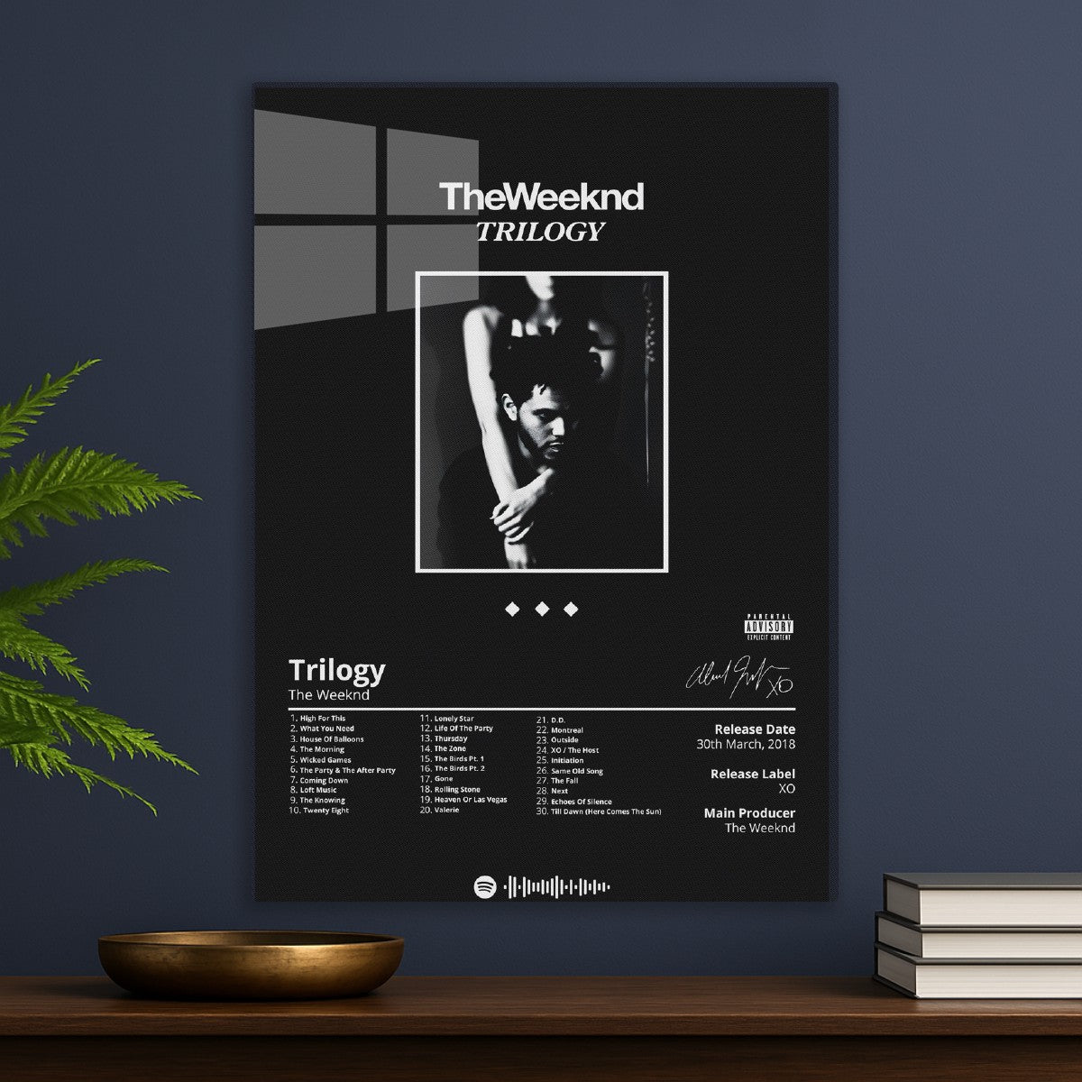 The Weeknd - Trilogy Tracklist