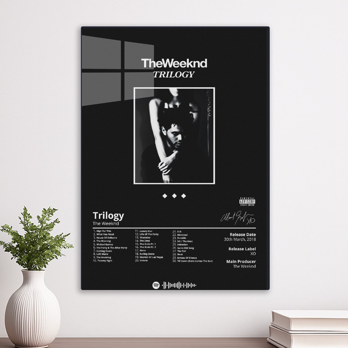 The Weeknd - Trilogy Tracklist