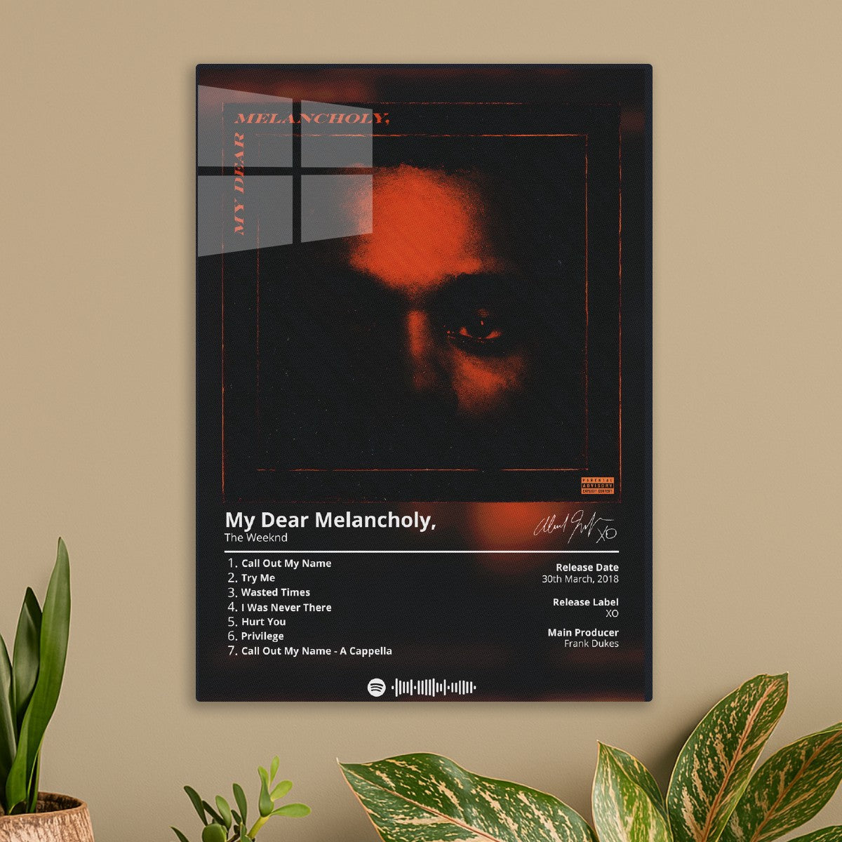 The Weeknd Tracklist Album