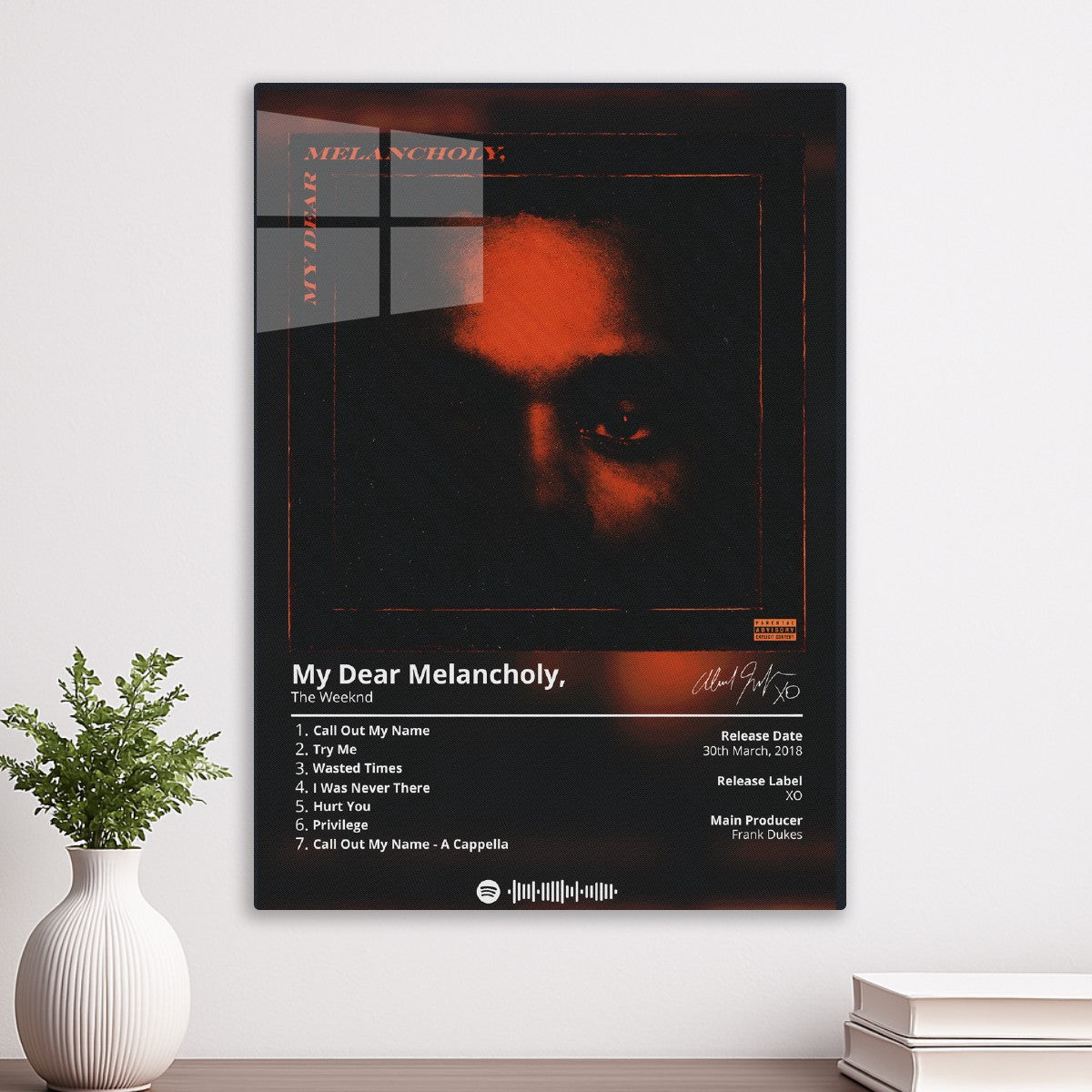 The Weeknd Tracklist Album
