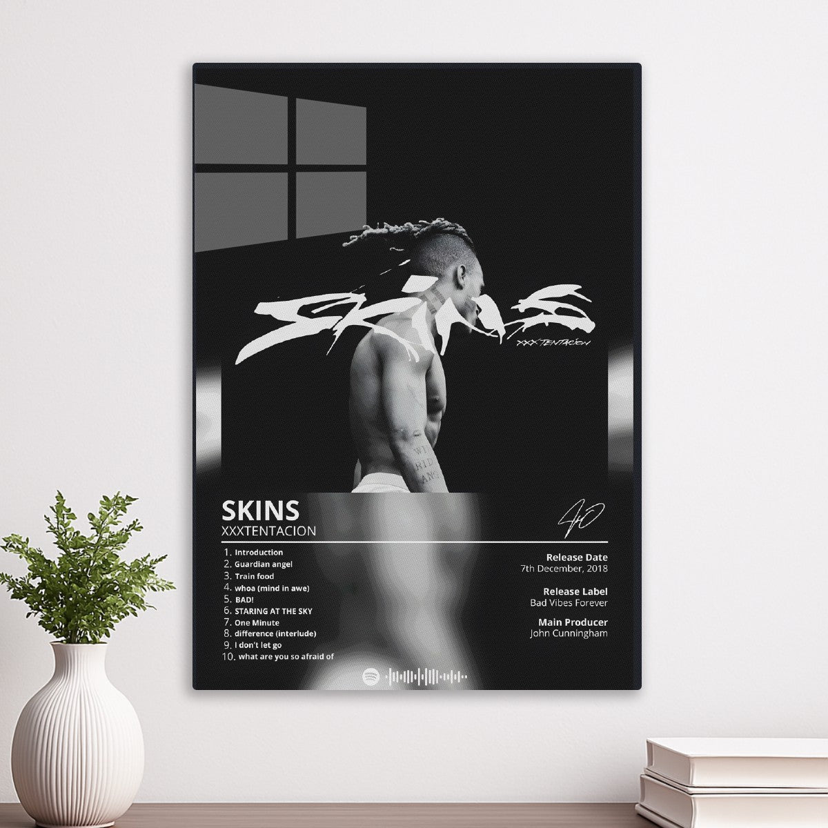 XXXTentacion - SKINS Tracklist