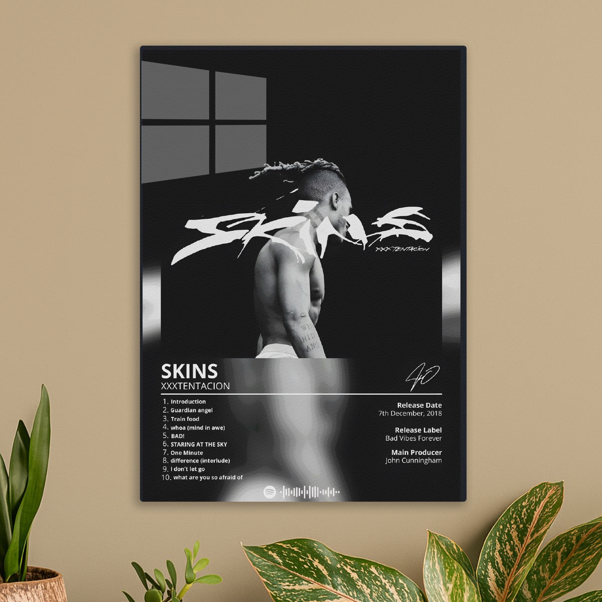 XXXTentacion - SKINS Tracklist