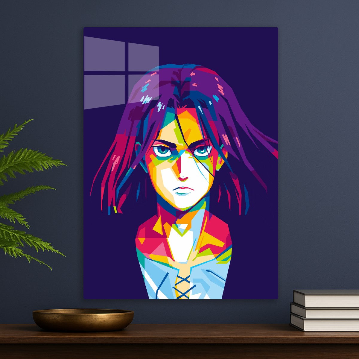 eren yeager pop art
