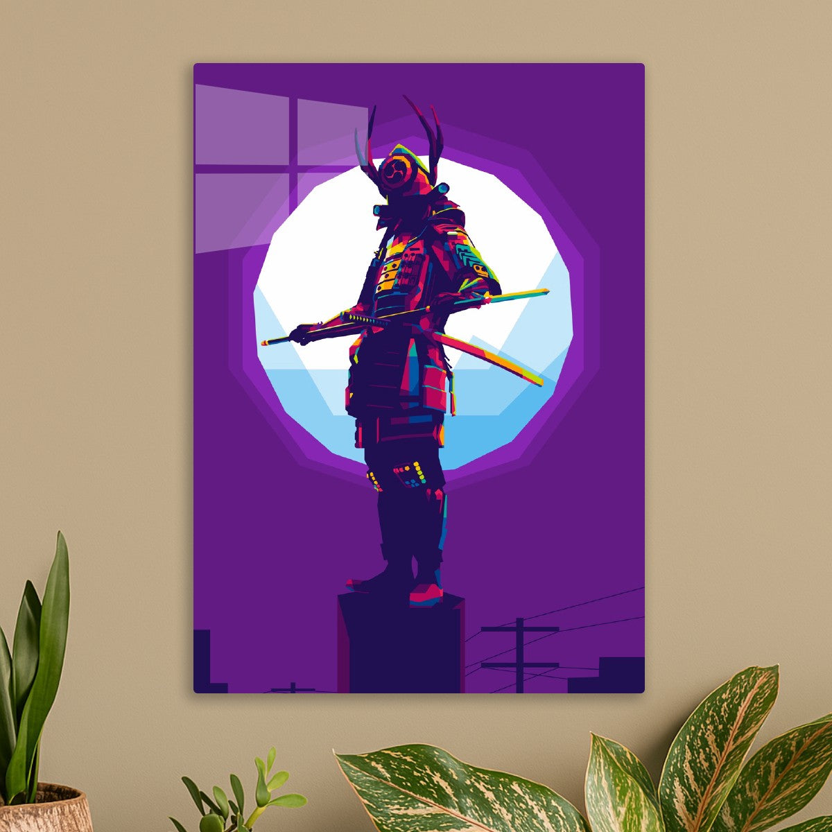 samurai pop art