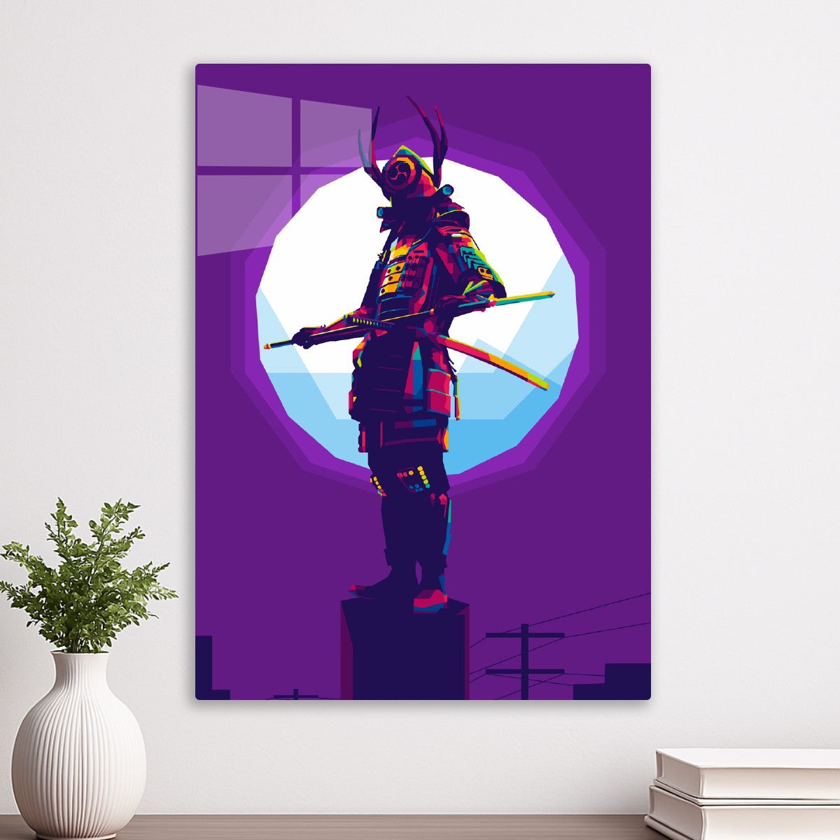 samurai pop art
