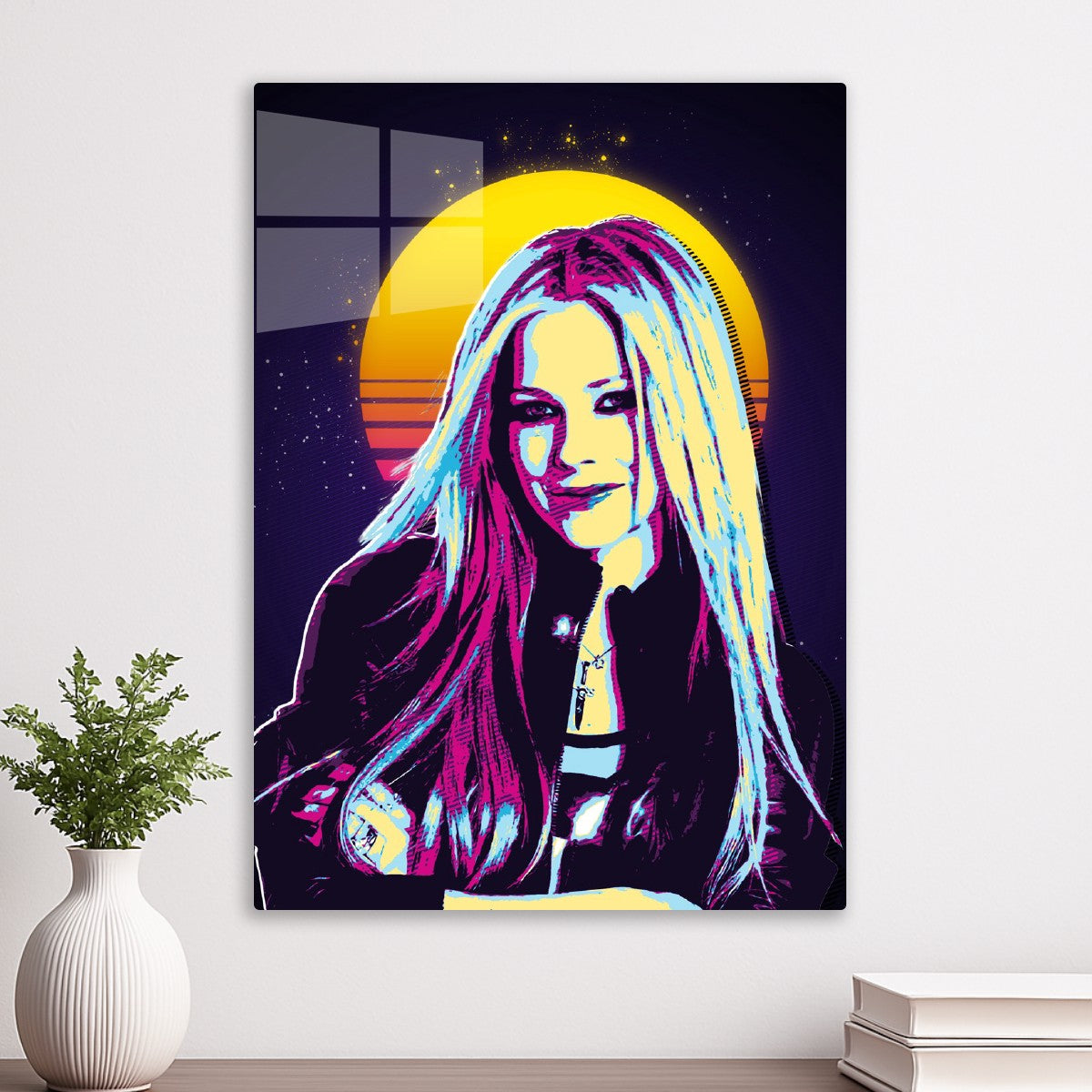 Avril lavigne retro 80s